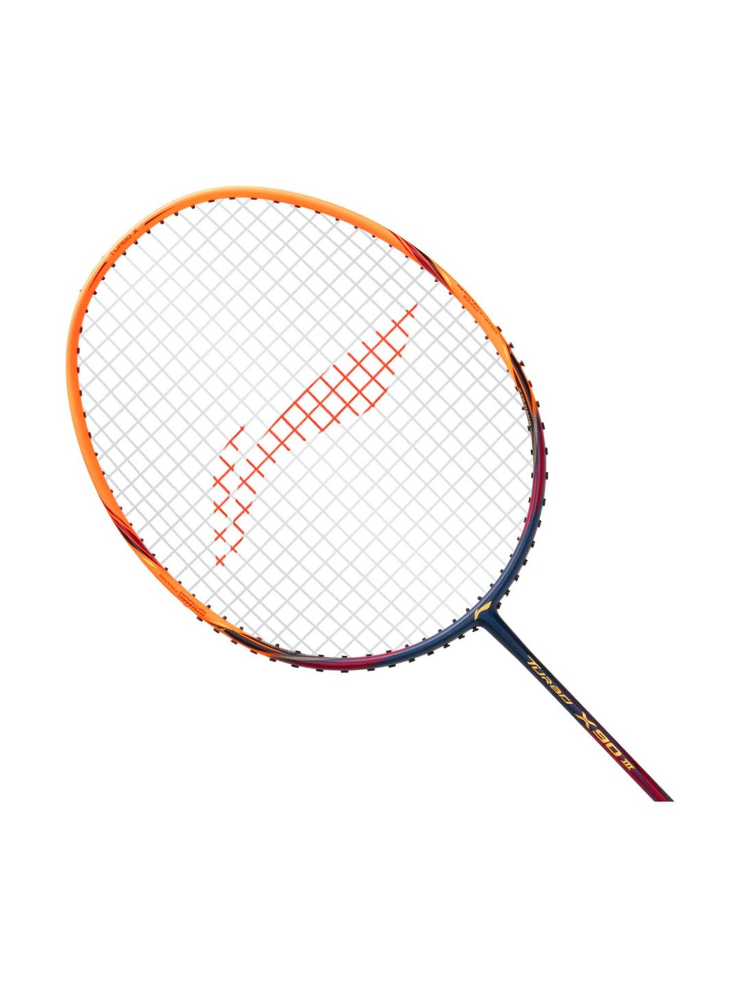 Li-Ning Turbo X III Badminton Racket (Orange) Size - Medium
