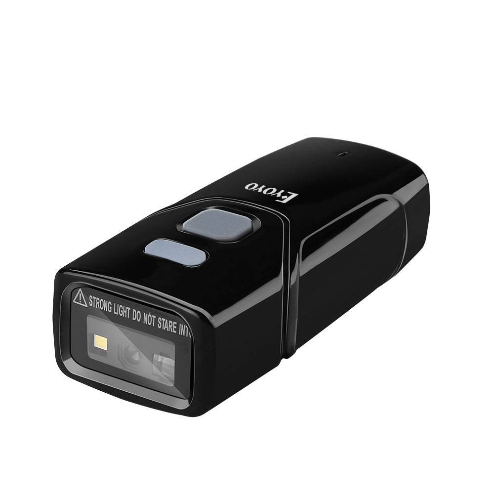 Eyoyo 1D 2D QR Barcode Scanner,3-in-1 USB Wired & 2.4G Wireless & Bluetooth BarCode Portable Image Scanner CCD PDF417 Data Matrix Code Screen for iPad,iPhone,Android Phones,Tablets or Windows Mac PC