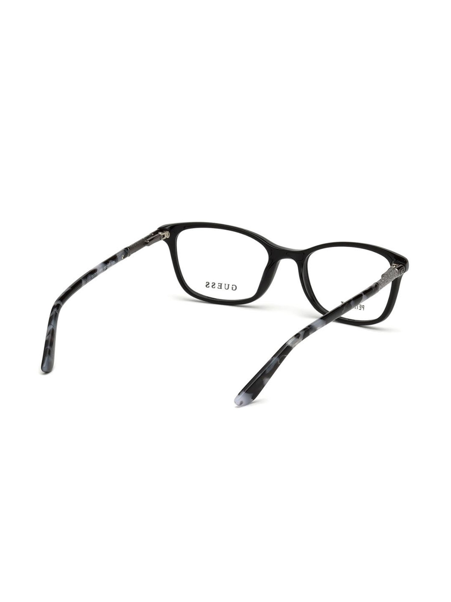 Guess Black Rectangular Eye Frames for Women