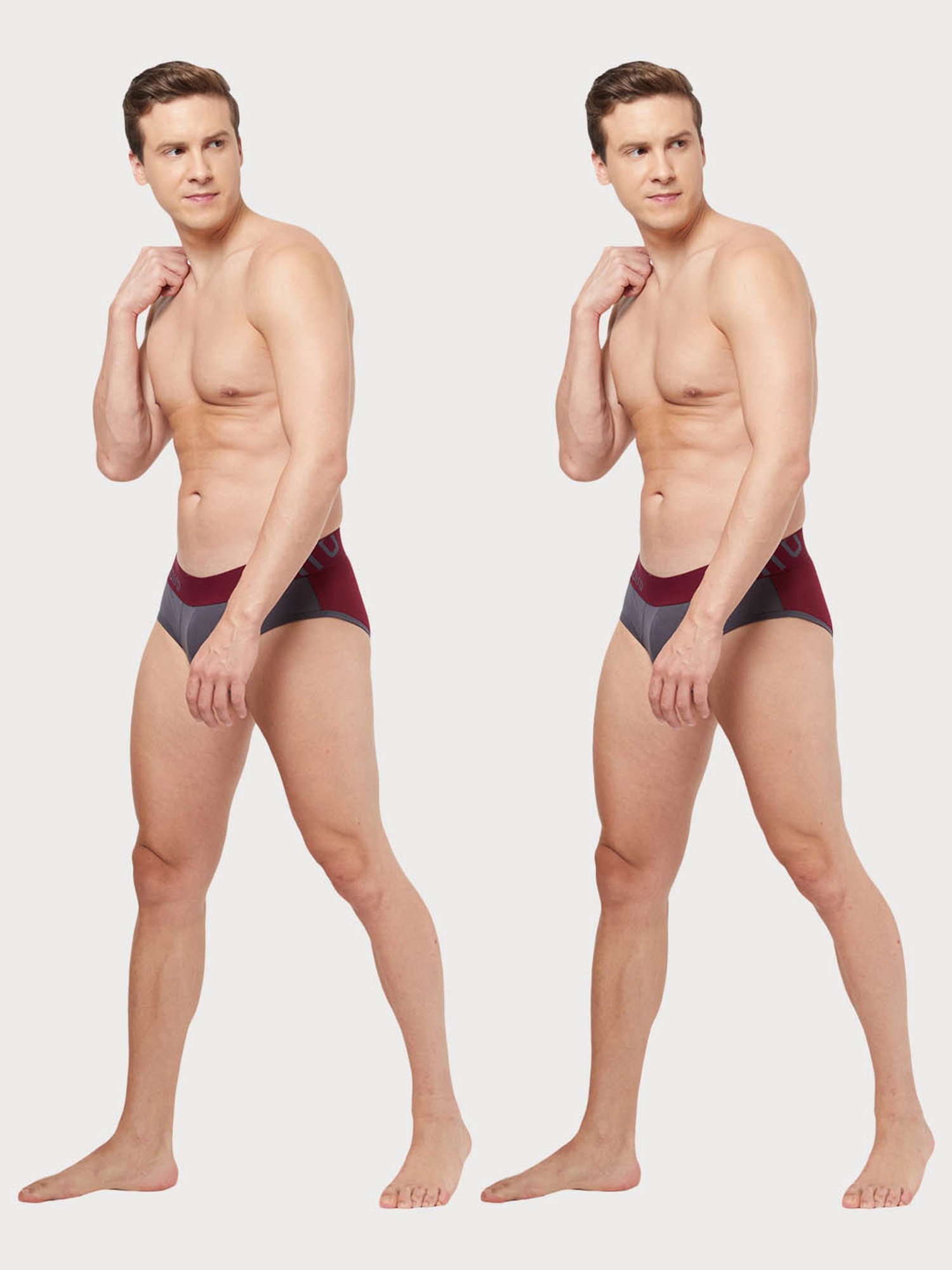 Zoiro Nine Iron Regular Fit Briefs - Pack Of 2