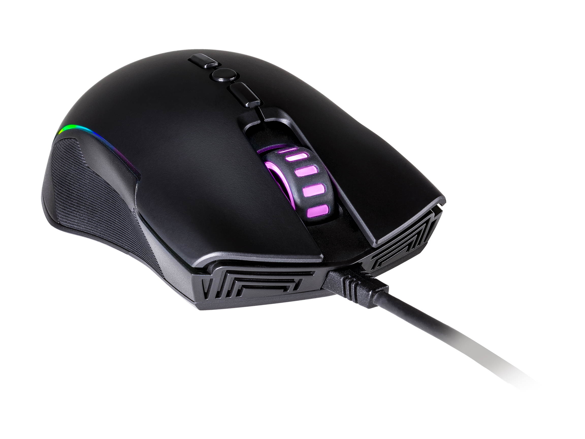 Cooler Master MasterMouse MM530 Ergonomic Gaming Mouse with Precision 12000 DPI Sensor and Durable PBT Buttons w/ Omron Switches