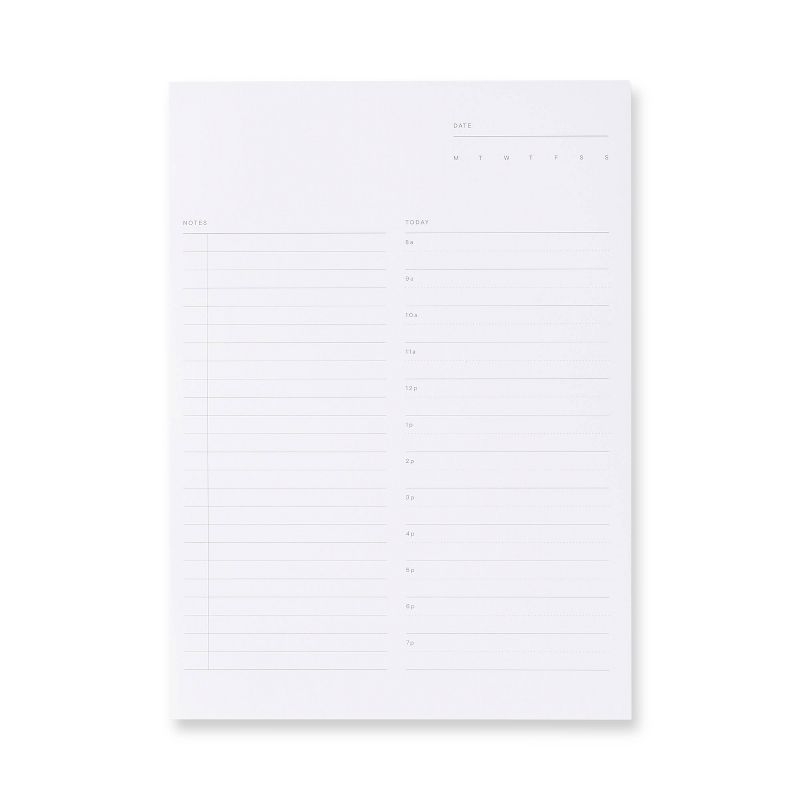 2pk A5 Daily Paper Pad - Good Office Day