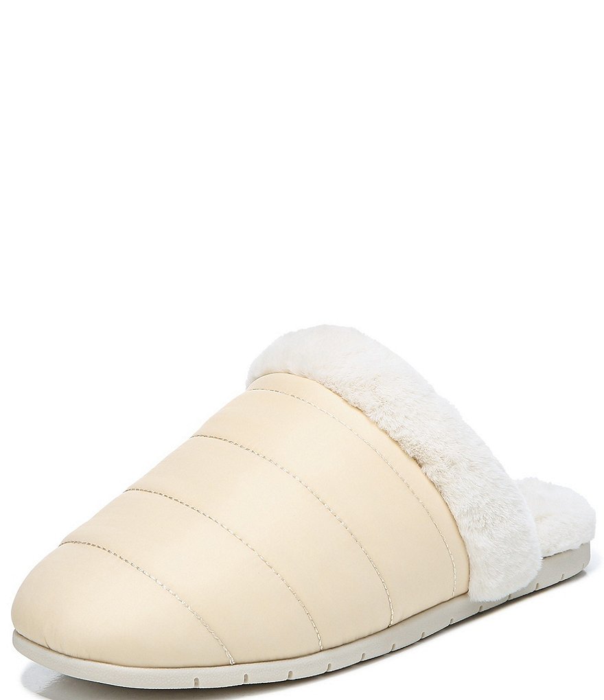 Vionic Josephine Faux Fur Lined Slide-On Slippers