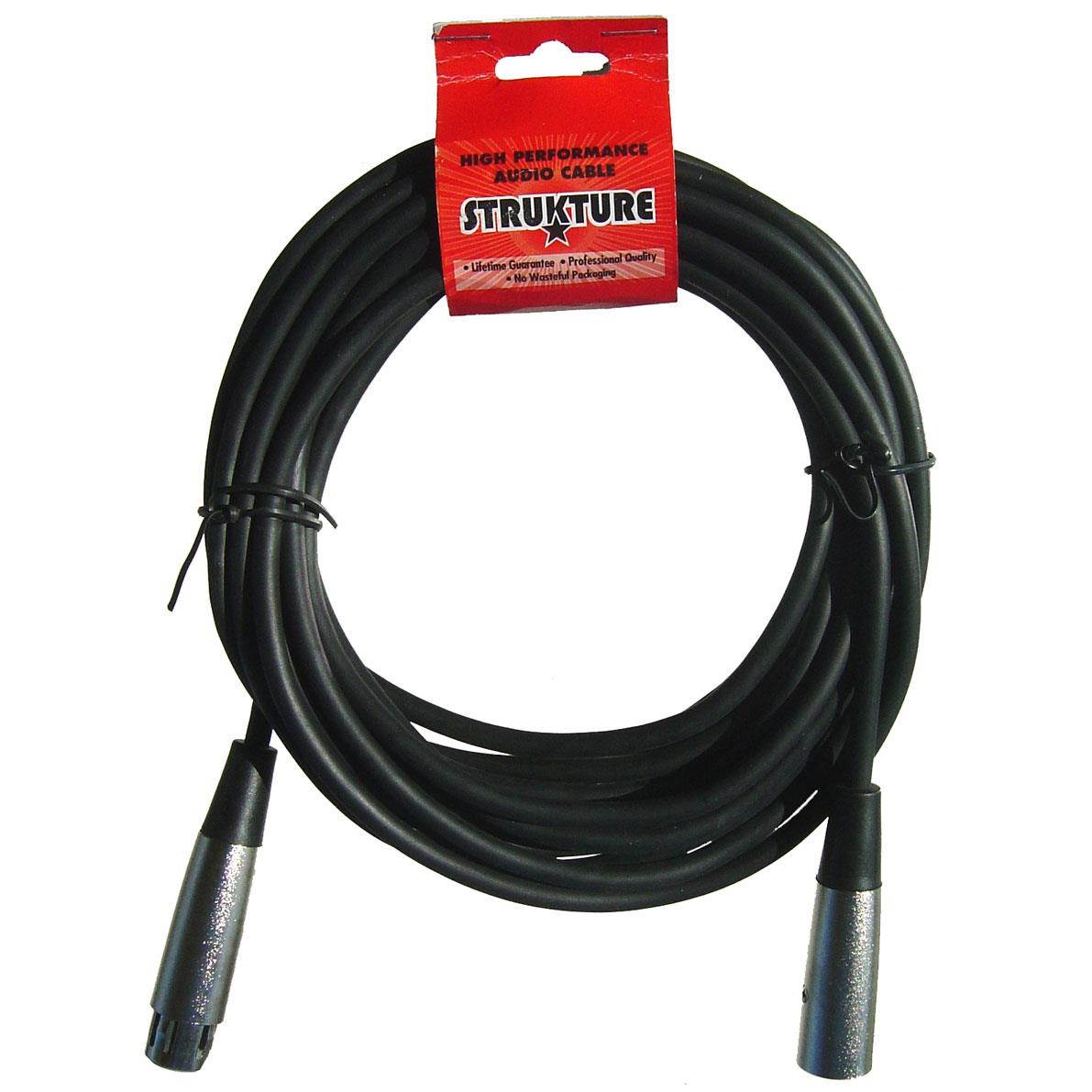 Strukture 6' 6mm Rubber XLR Microphone Cable #SMC06