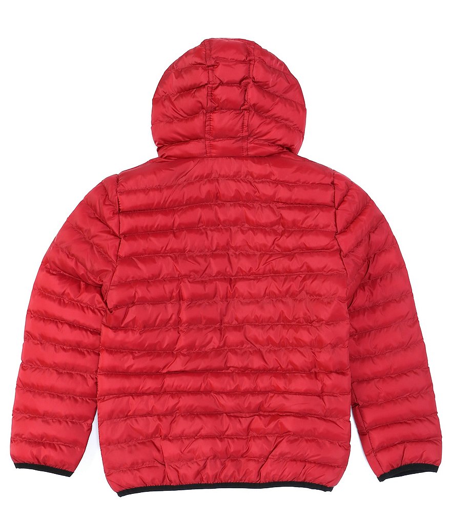 First Wave Big Boys 8-20 Brown Pleather Moto Jacket