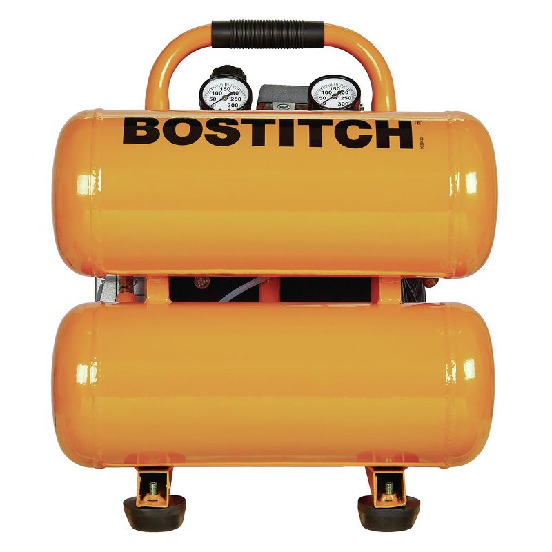 Bostitch CAP2041STO-R 1.5 HP 4 Gallon Oil-Lube Twin Stack Air Compressor