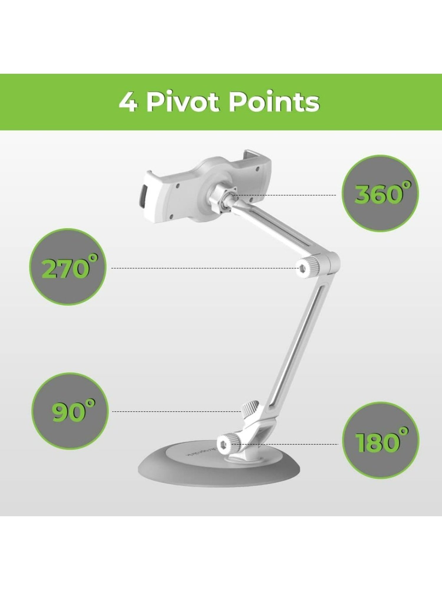 GRIPP Magic Stand Compatible for All Mobile Phones Devices (Black)