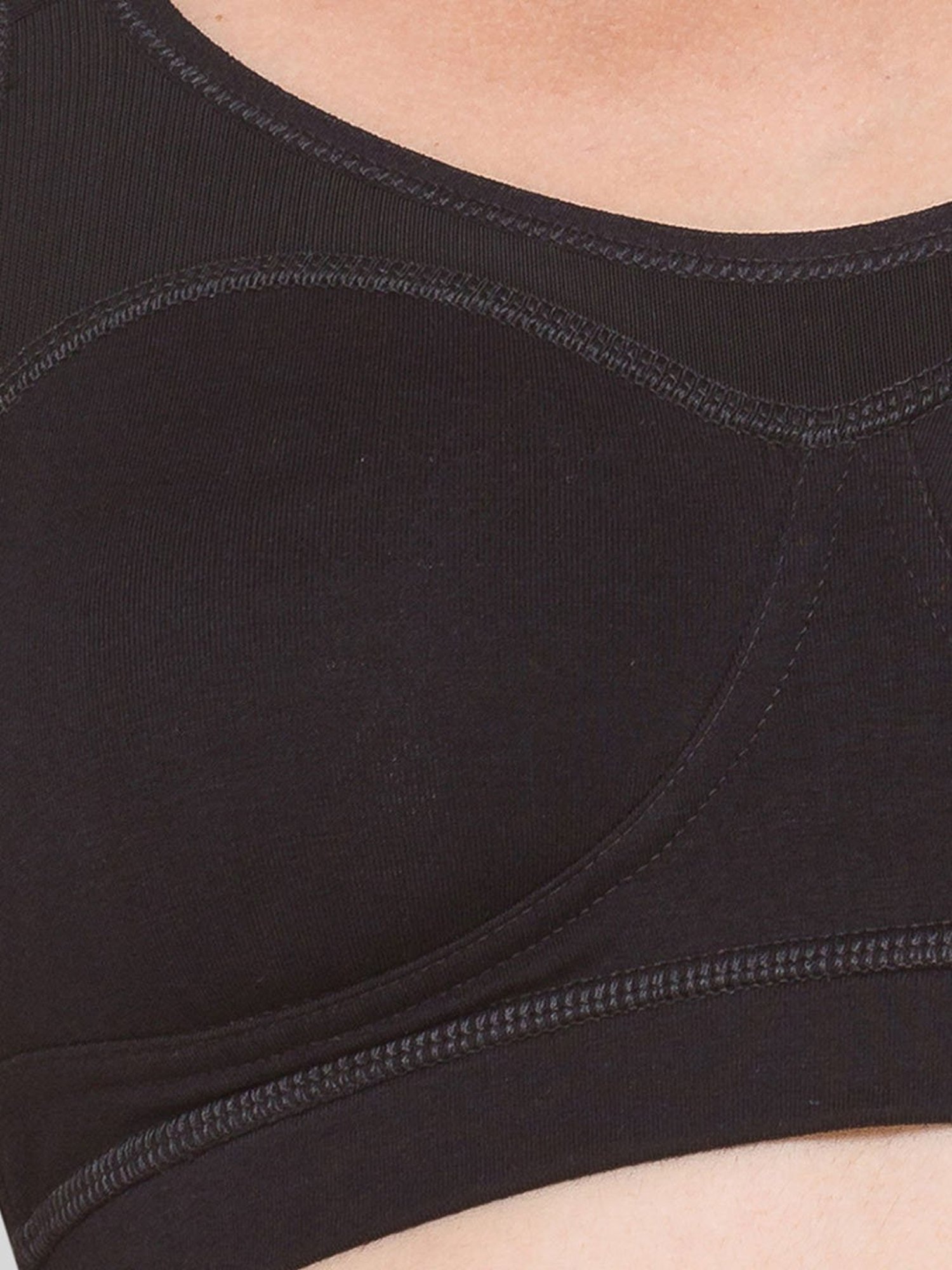 Candyskin Black Non Wired Non Padded Everyday Bra