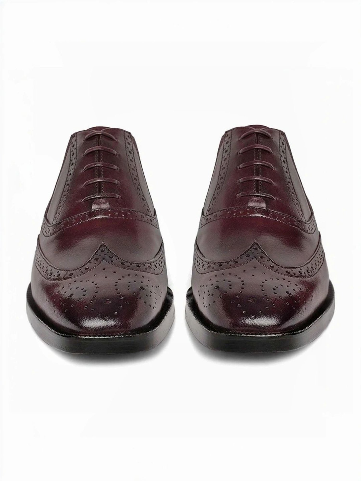 Saint G Men's Vincenzo Brown Brogue Shoes