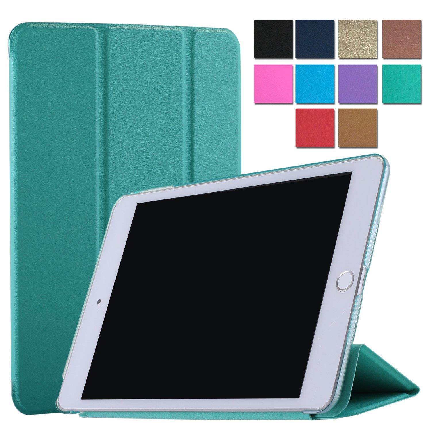 iPad 4 / 3 / 2 ( 9.7 Inch ) Case Tri-Fold Smart Cover [ Auto Sleep / Wake Function ] Multi Angle Stand (A1458 A1459 A1460 A1403 A1416 A1430 A1395 A1396 A1397) [iPad 4th, 3rd & 2nd Gen 9.7]- Green