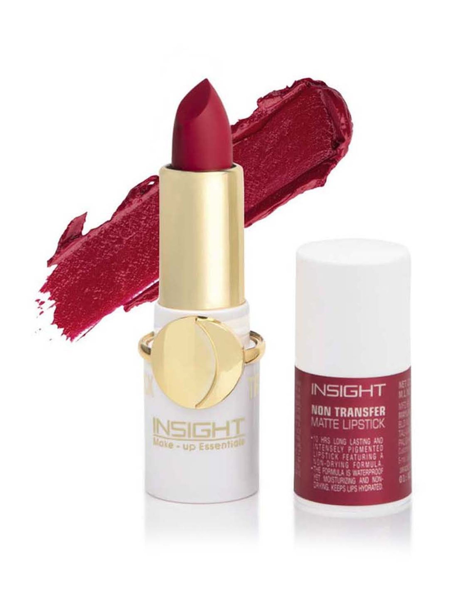 Insight Cosmetics Non Transfer Matte Lipstick Wicked - 4.2 gm
