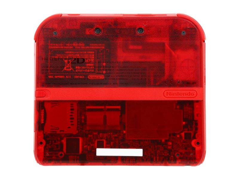 Nintendo Crystal Red 2DS