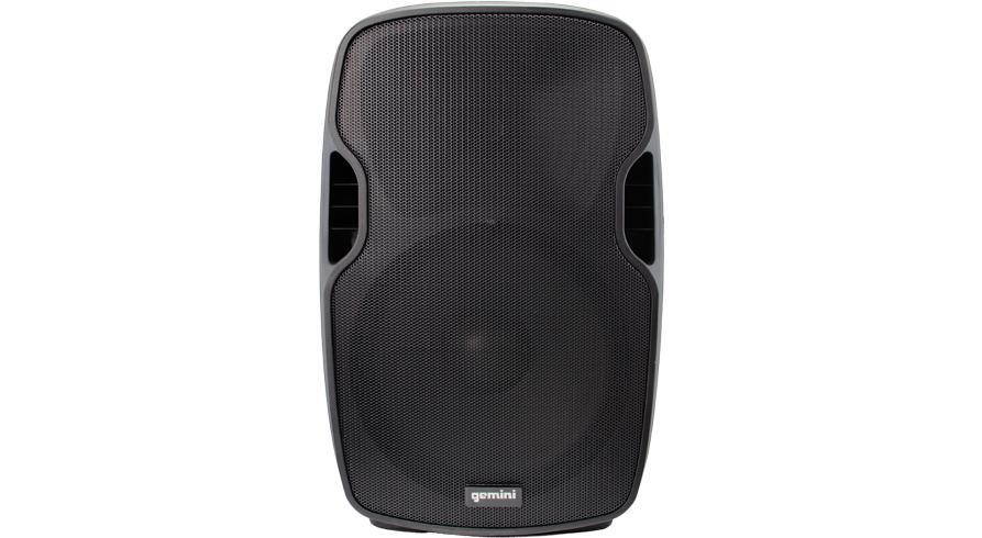 Gemini AS-15P Professional Portable 15" Active Powered PA Loudspeaker Speaker