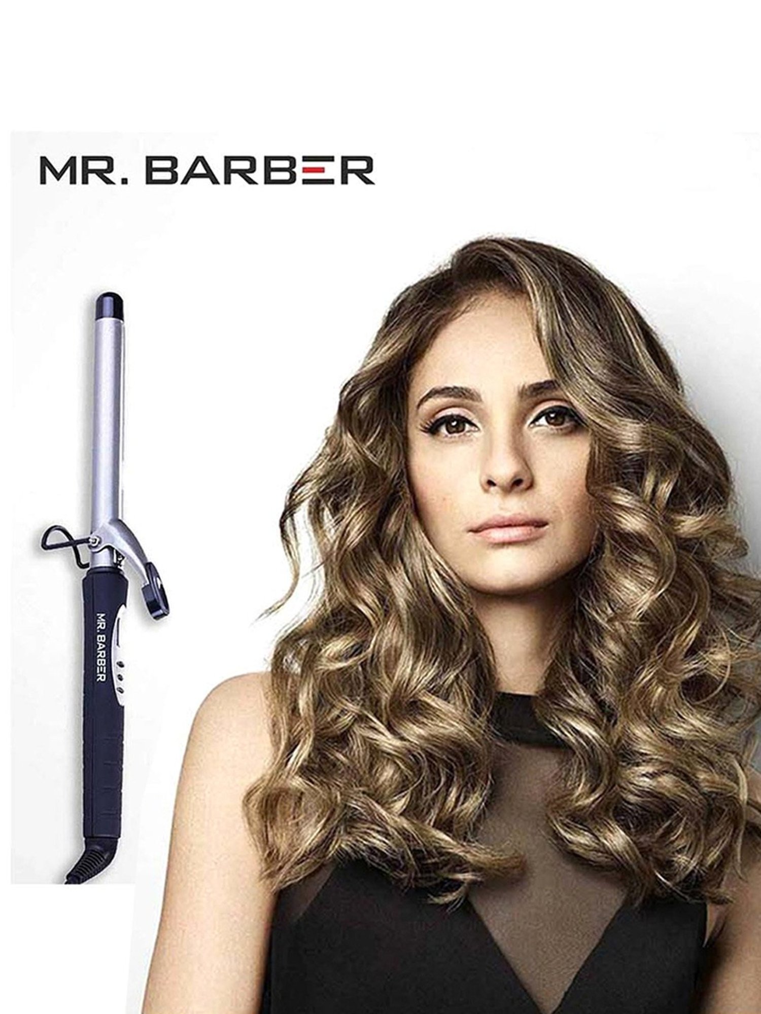 Mr. Barber Curl On CO-22 Curling Tong (Black)