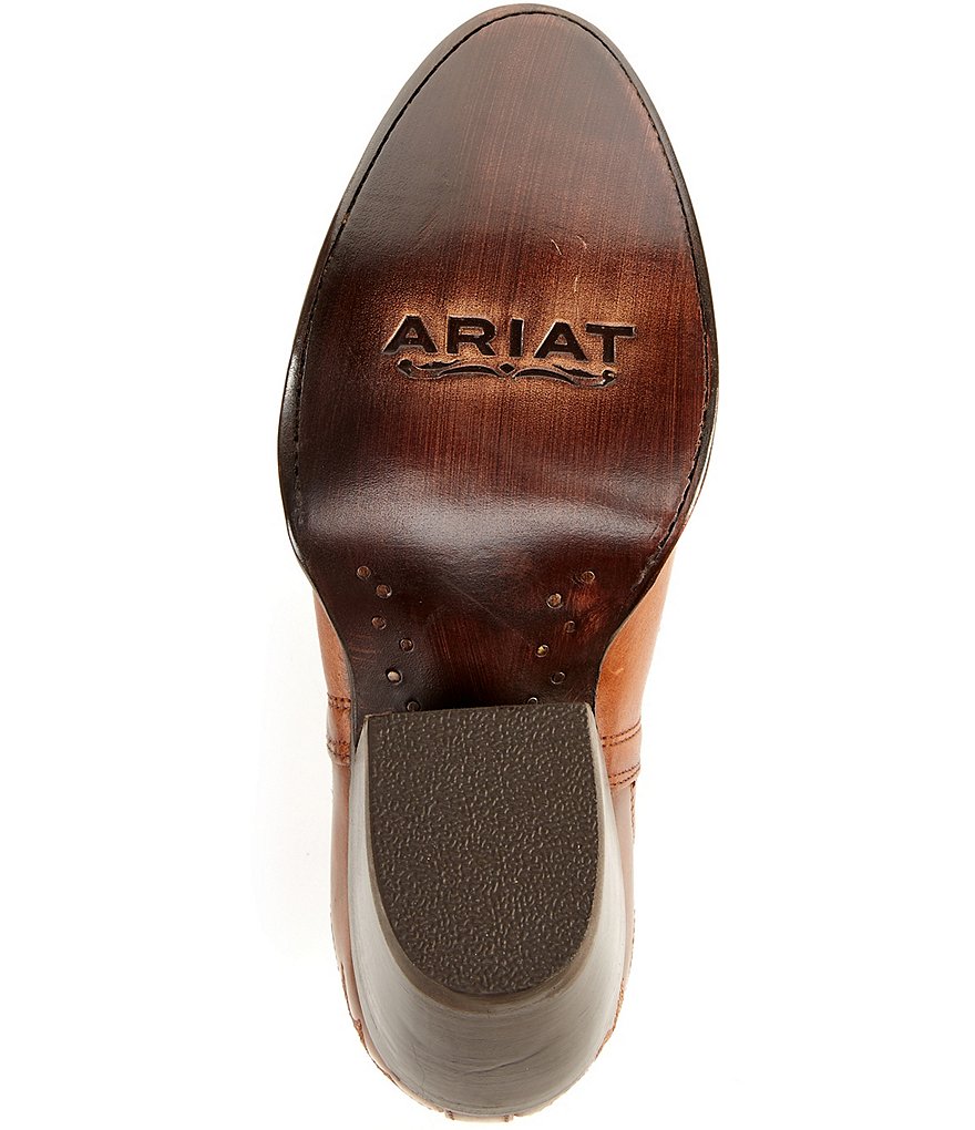 Ariat Dixon R Toe Leather Western Booties