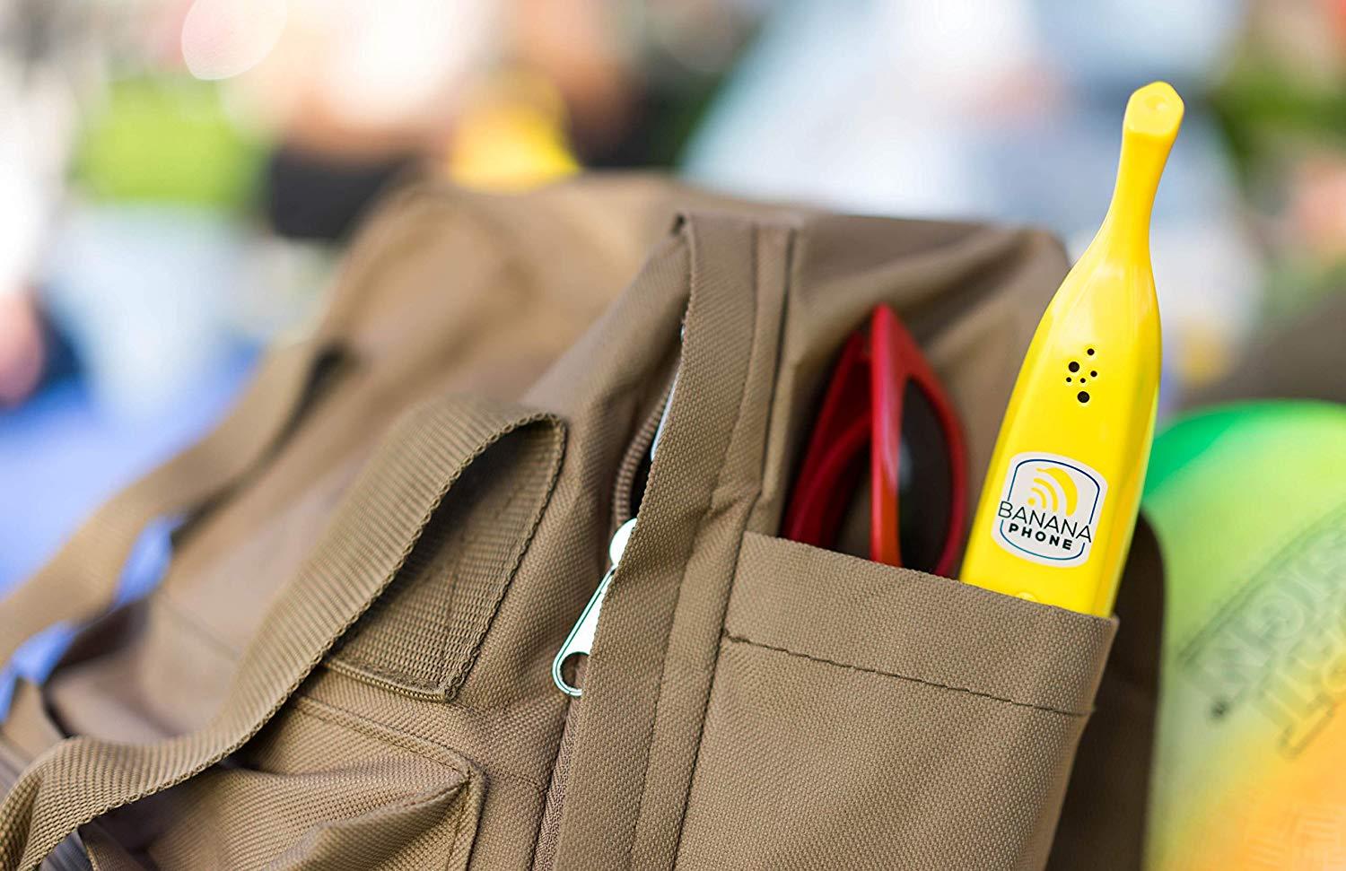 Banana Phone - World's First Banana Shaped Wireless Bluetooth Mobile Handset Fun Novelty Cell Phone Accessory