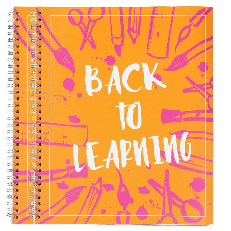 2021-22 Academic Planner 8.5" x 11" Flexible Cover Weekly/Monthly Wirebound Rose - The Home Edit