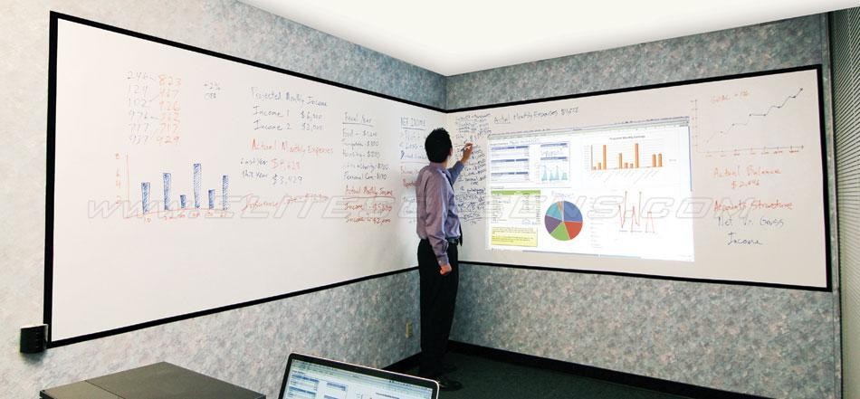 Elite Screens Insta-DE2a IWB5X10W2aF Projection Screen - 134.3" - Wall Mount