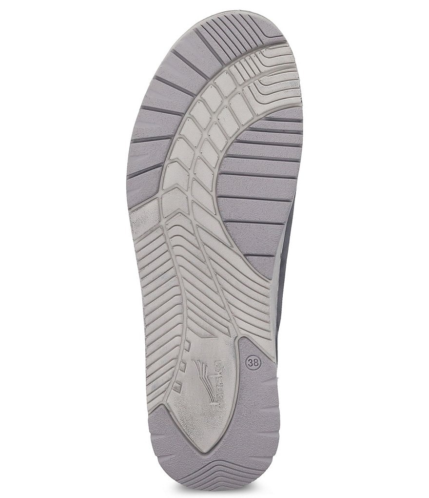 Dansko Lizette Waterproof Nubuck Leather High Top Slip-On Sneakers