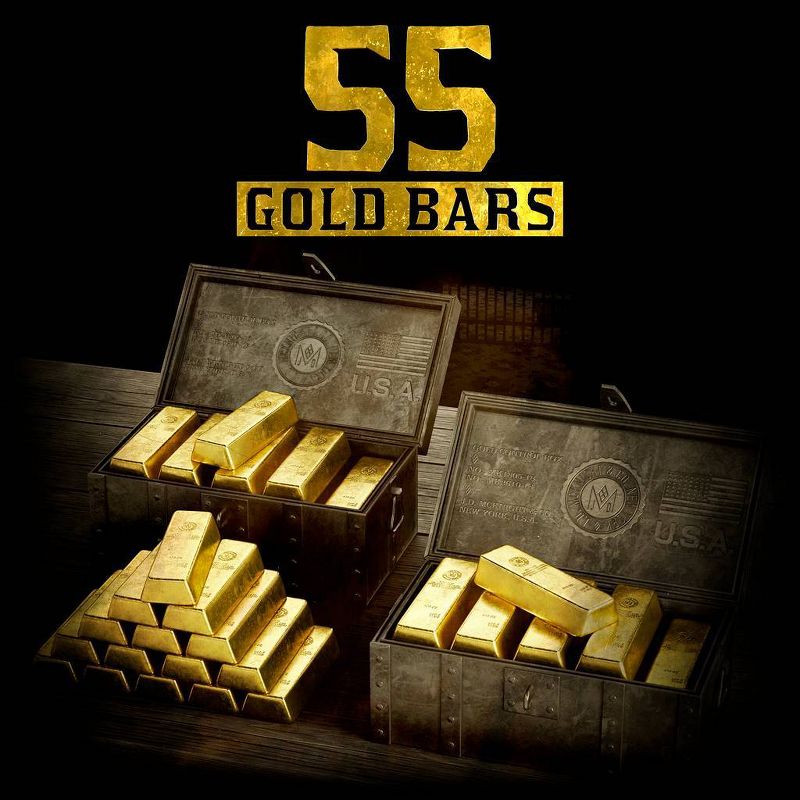 Red Dead Redemption 2: 55 Gold Bars - PlayStation 4 (Digital)