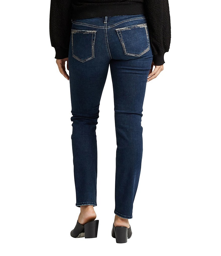 Silver Jeans Co. Highly Desirable Raw Edge Straight Jeans