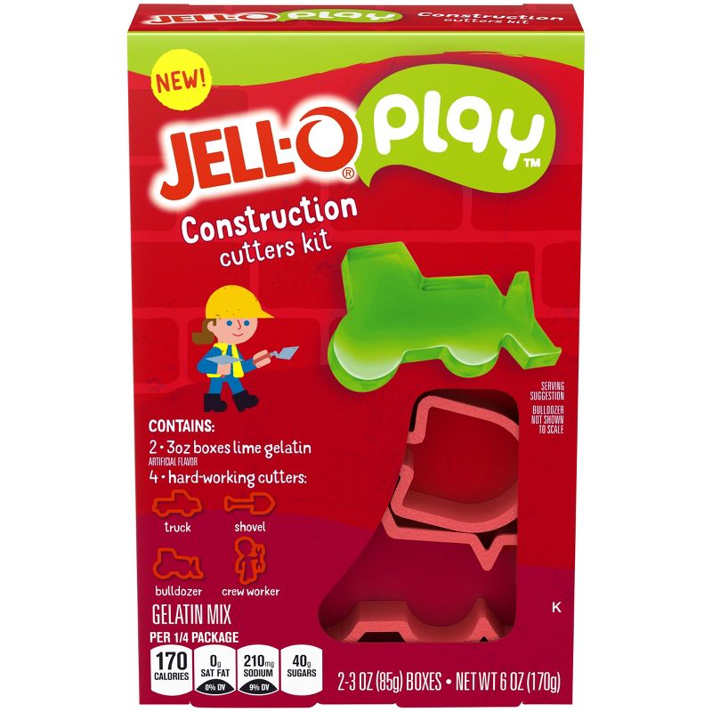 JELL-O Play Construction Cutter Kit - 6oz