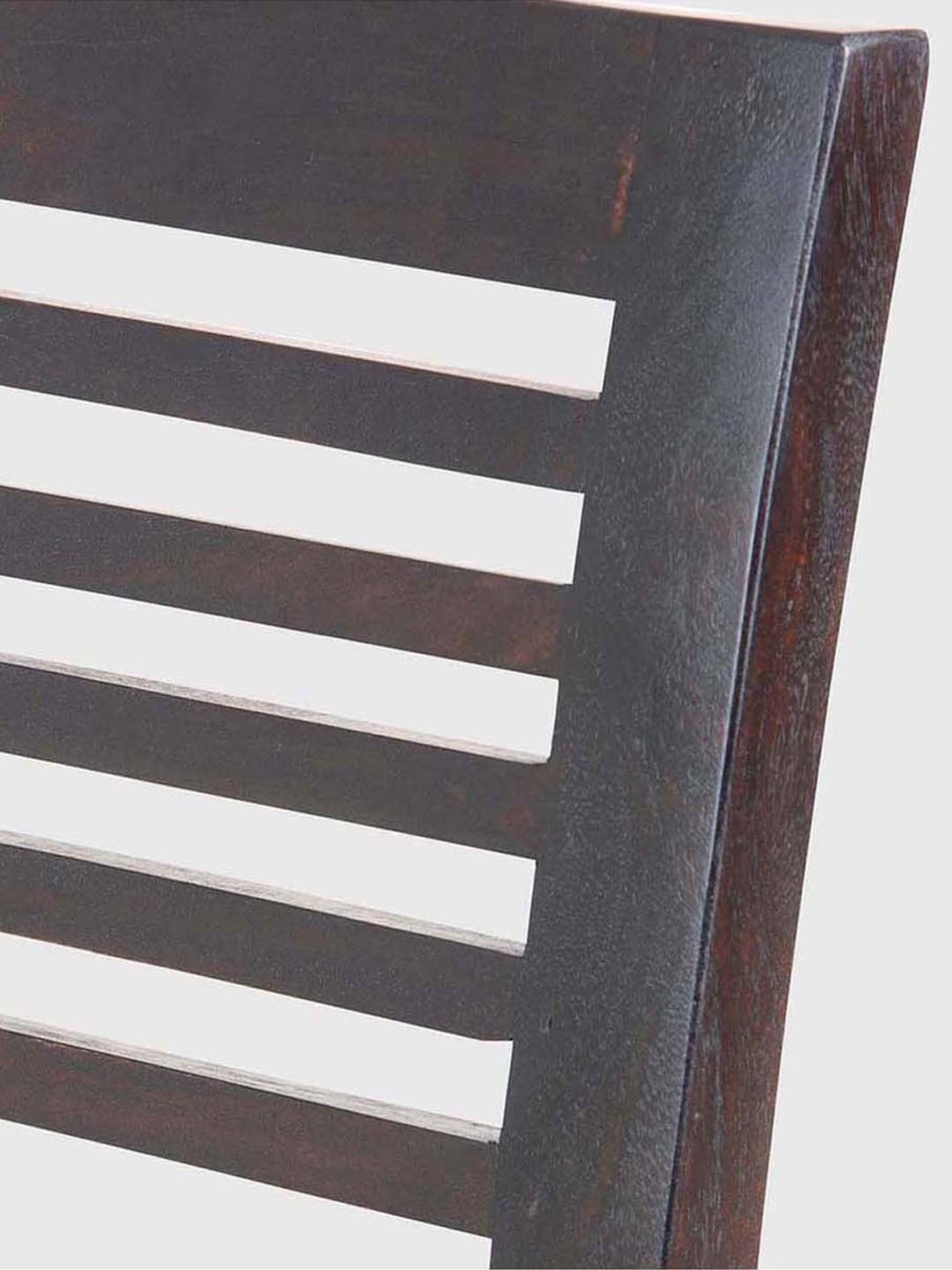 Fabindia Home Home White & Brown Sheesham Wood Dining Room Chair