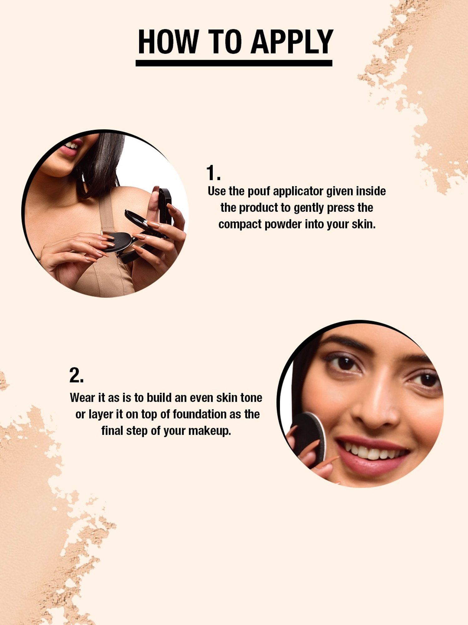 Glam21 HD Oil Control Compact Powder 03 Chestnut - 20 gm