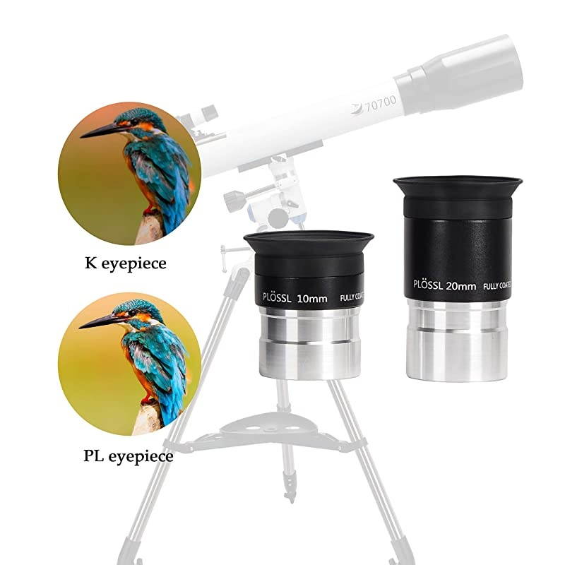 for Adults, 70mm Aperture and 700mm Focal Length Professional Astronomy Refractor Telescope for Kids and Beginners - with EQ Mount, 2 Plossl Eyepieces and Smartphone Adapter