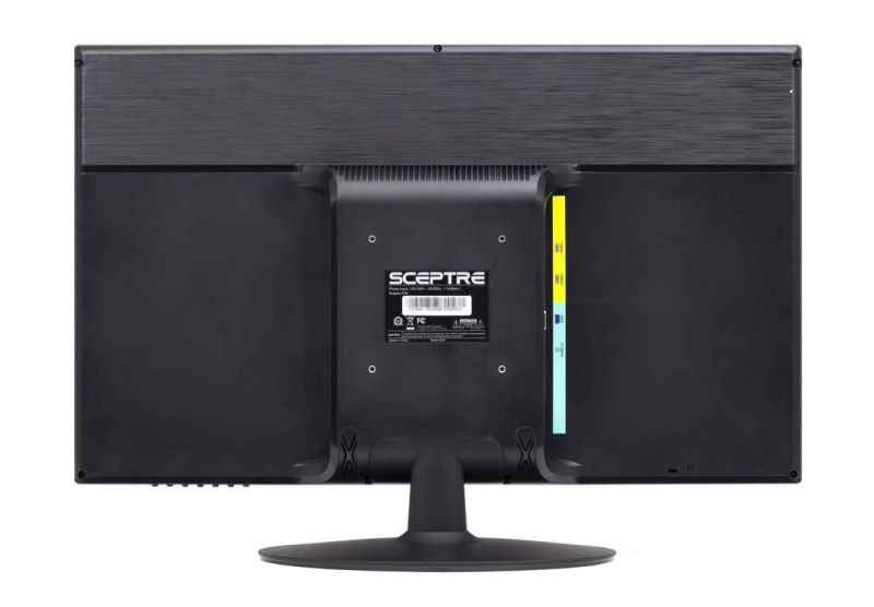 Sceptre 24" 75Hz Full HD 1080P LED Monitor HDMI VGA Build In Speakers, Brushed Black 2019 (E248W-19203RS)