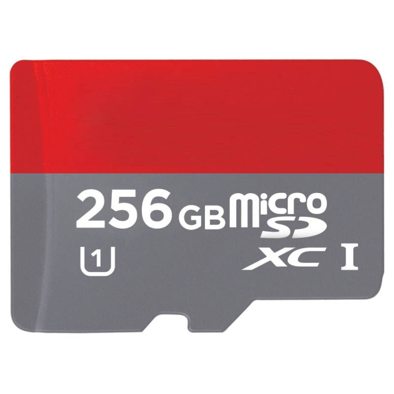 256GB High Speed Class 10 TF/Micro SDHC UHS-1(U1) Memory Card, Write: 12mb/s, Read: 20mb/s (100% Real Capacity)