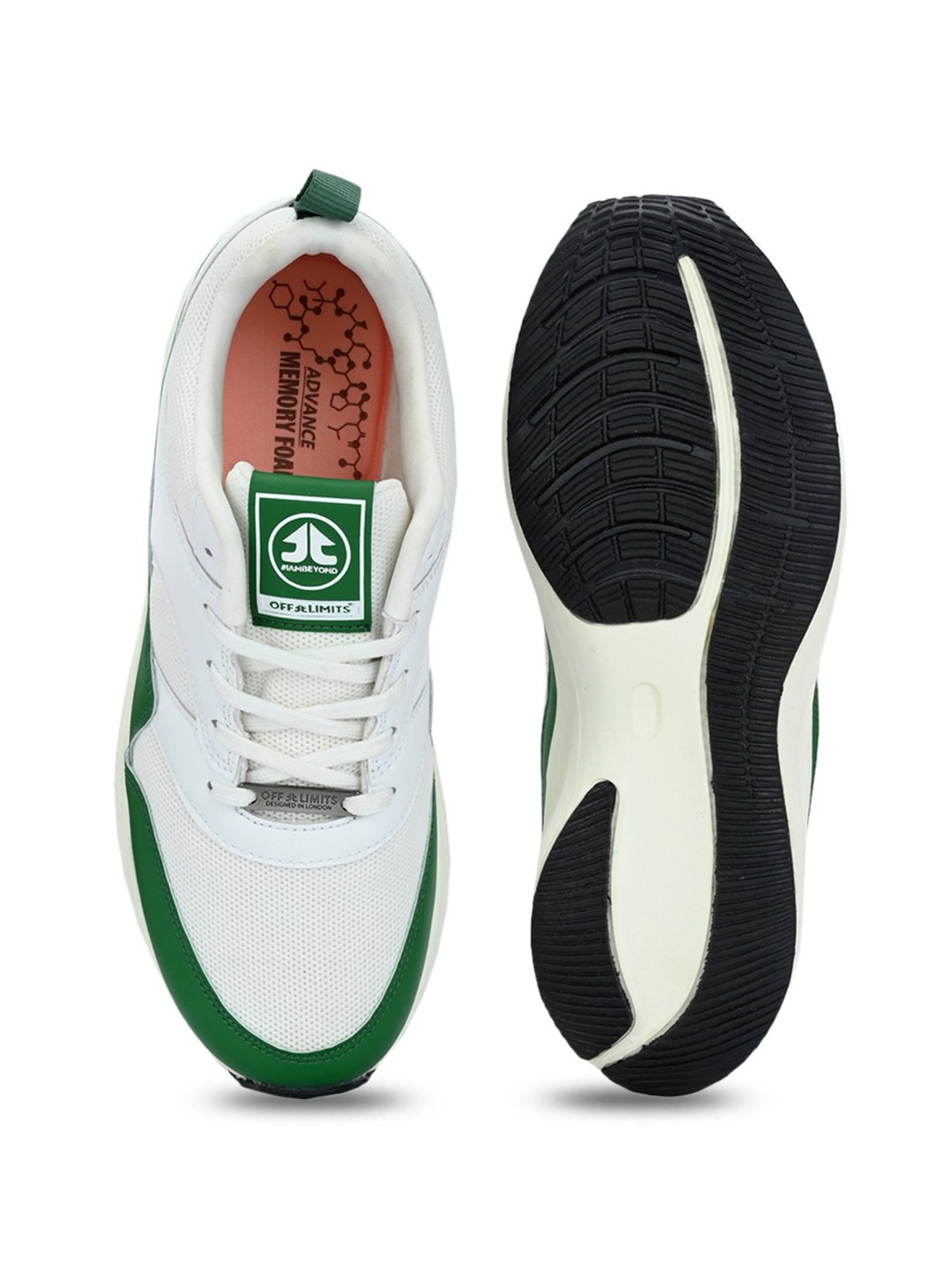 Off Limits Women's STUSSY (MEMORY TECH) White Running Shoes