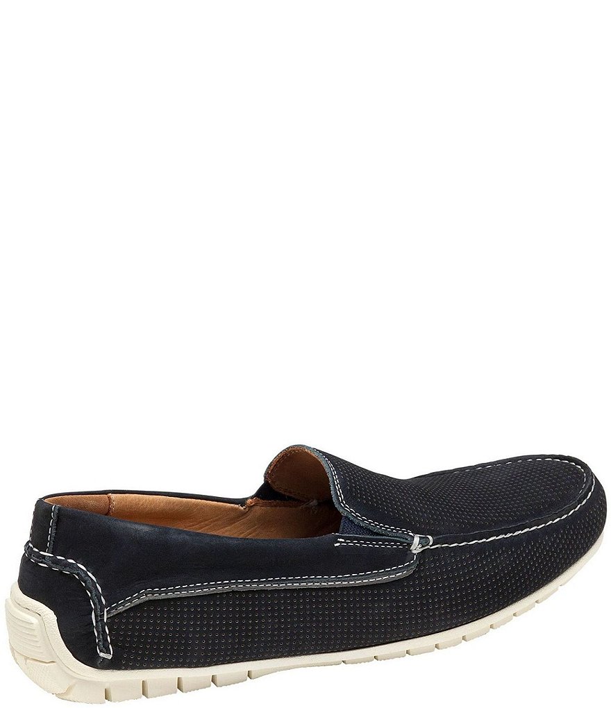 Johnston & Murphy Men's Cort Perforated Venetian Loafers
