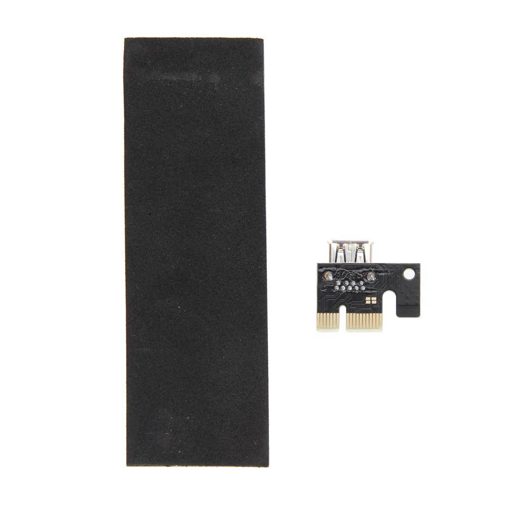 30cm USB 3.0 PCI-E Express PCI-E 16X adapter + PCI-E 1X riser board +SATA 15 Pin-4Pin power cable Extender Riser Card Adapter