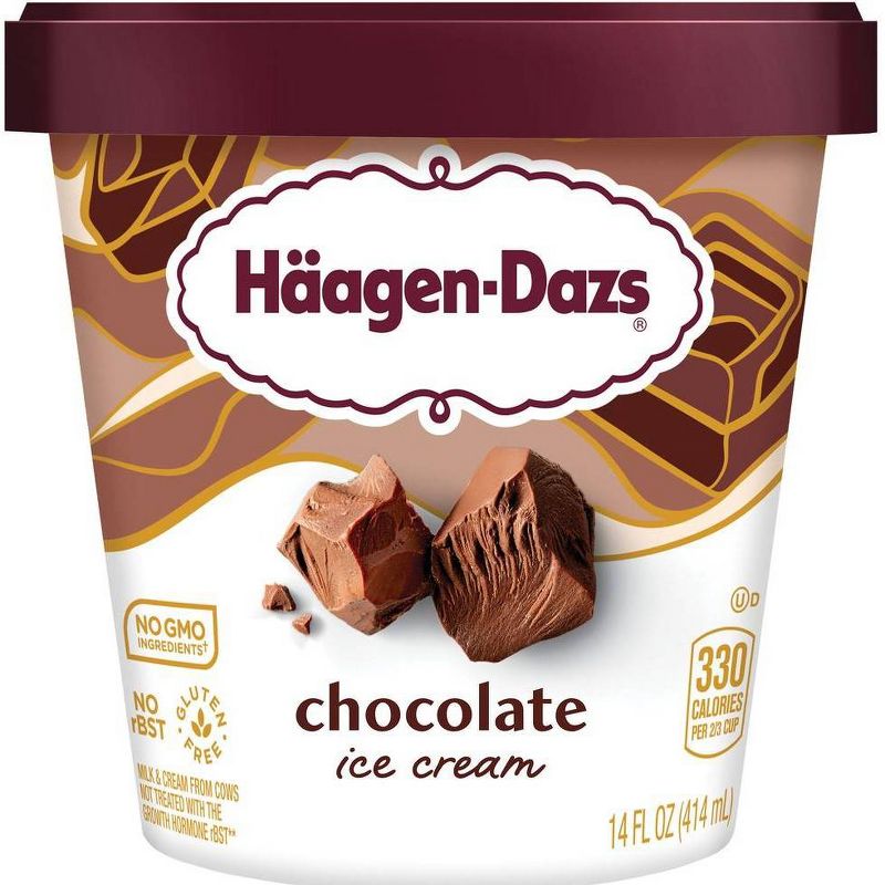 Haagen-Dazs Chocolate Ice Cream - 14oz