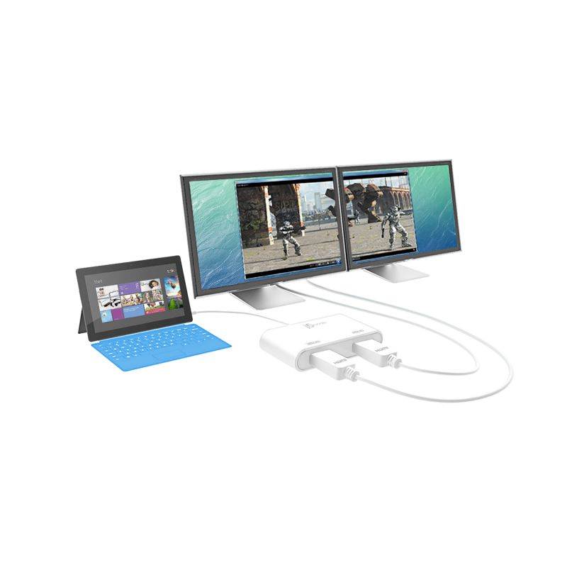 j5create Mini DisplayPort to Dual HDMI Adapter