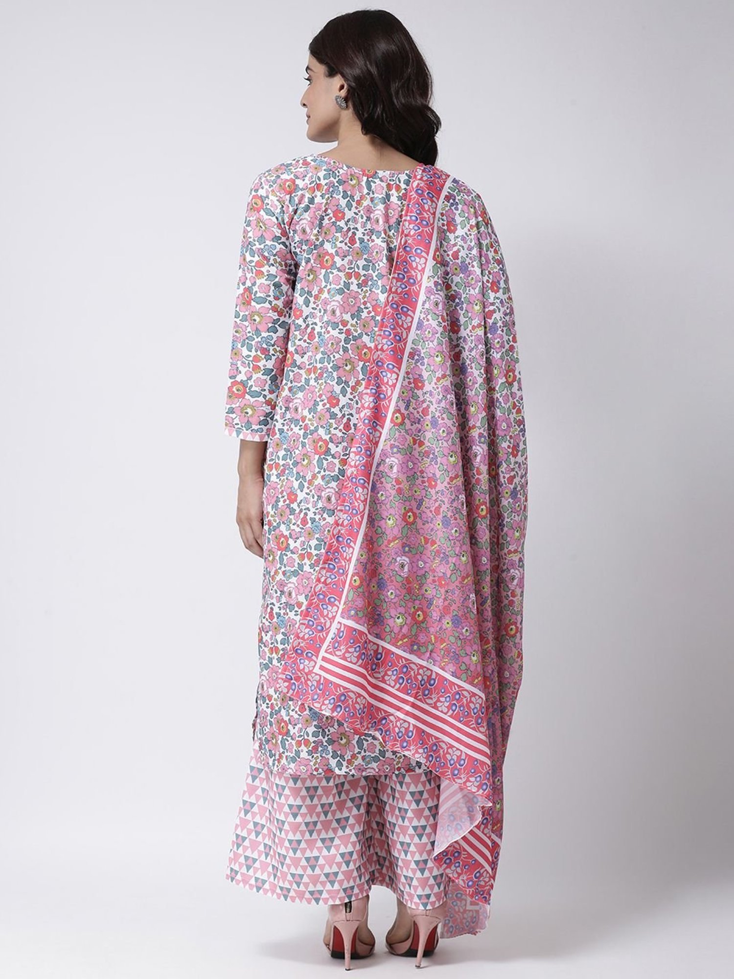 Hangup Pink Printed Dupatta