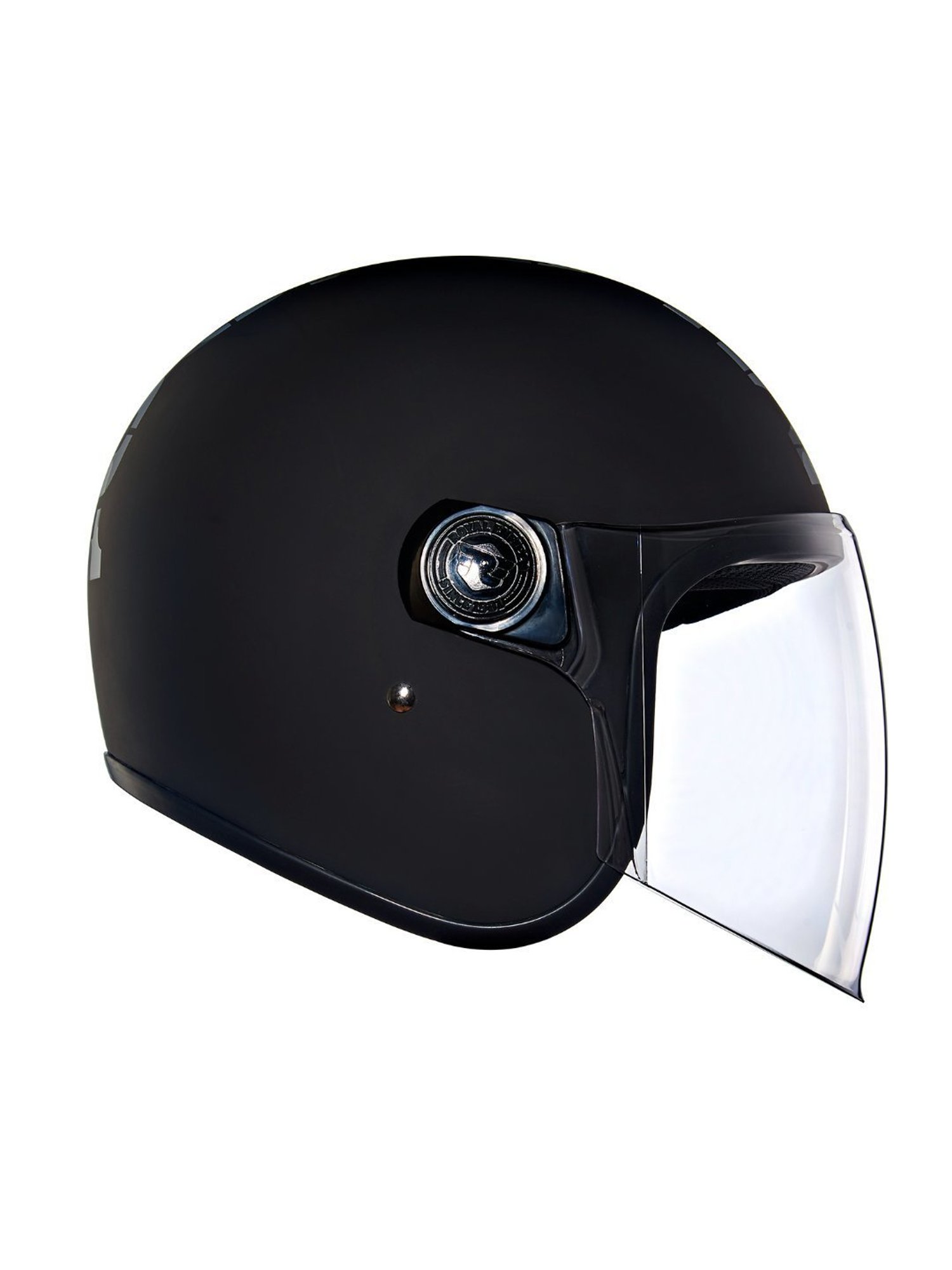 Royal Enfield Matt Black Camo Coopter Camo MLG Open Face Helmet - XL