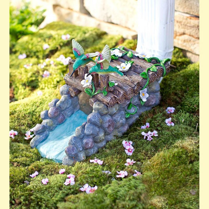 Wind & Weather Whimsical Downspout Covers - Hummingbirds