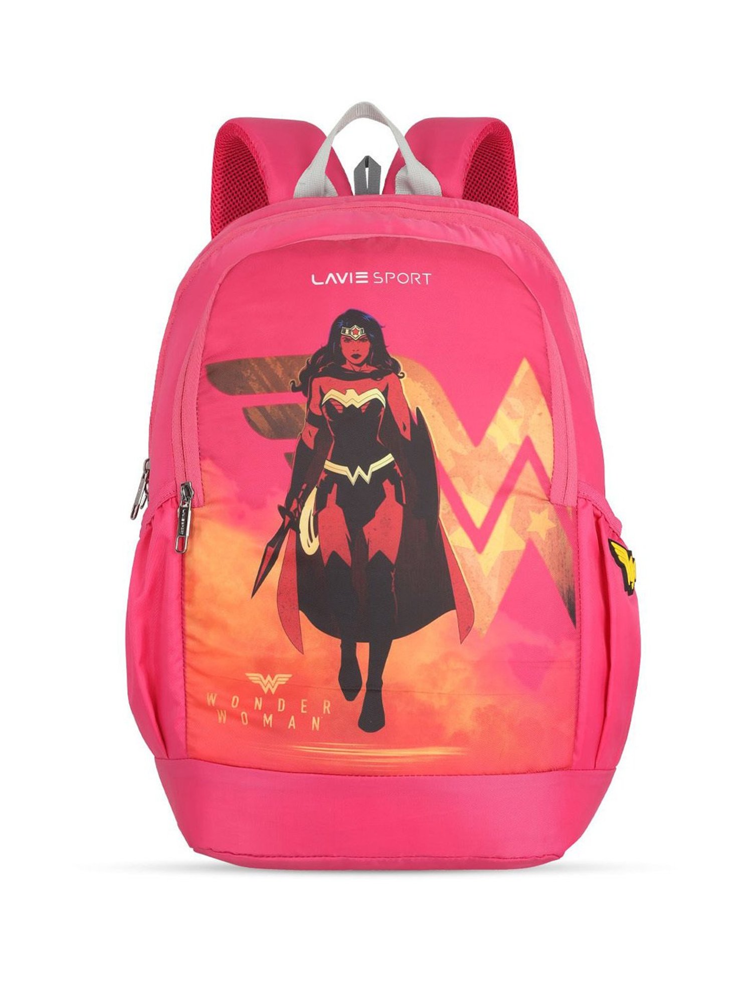 Lavie Sport Wonder woman 33L College Laptop Backpack For Boys & Girls (Magenta)