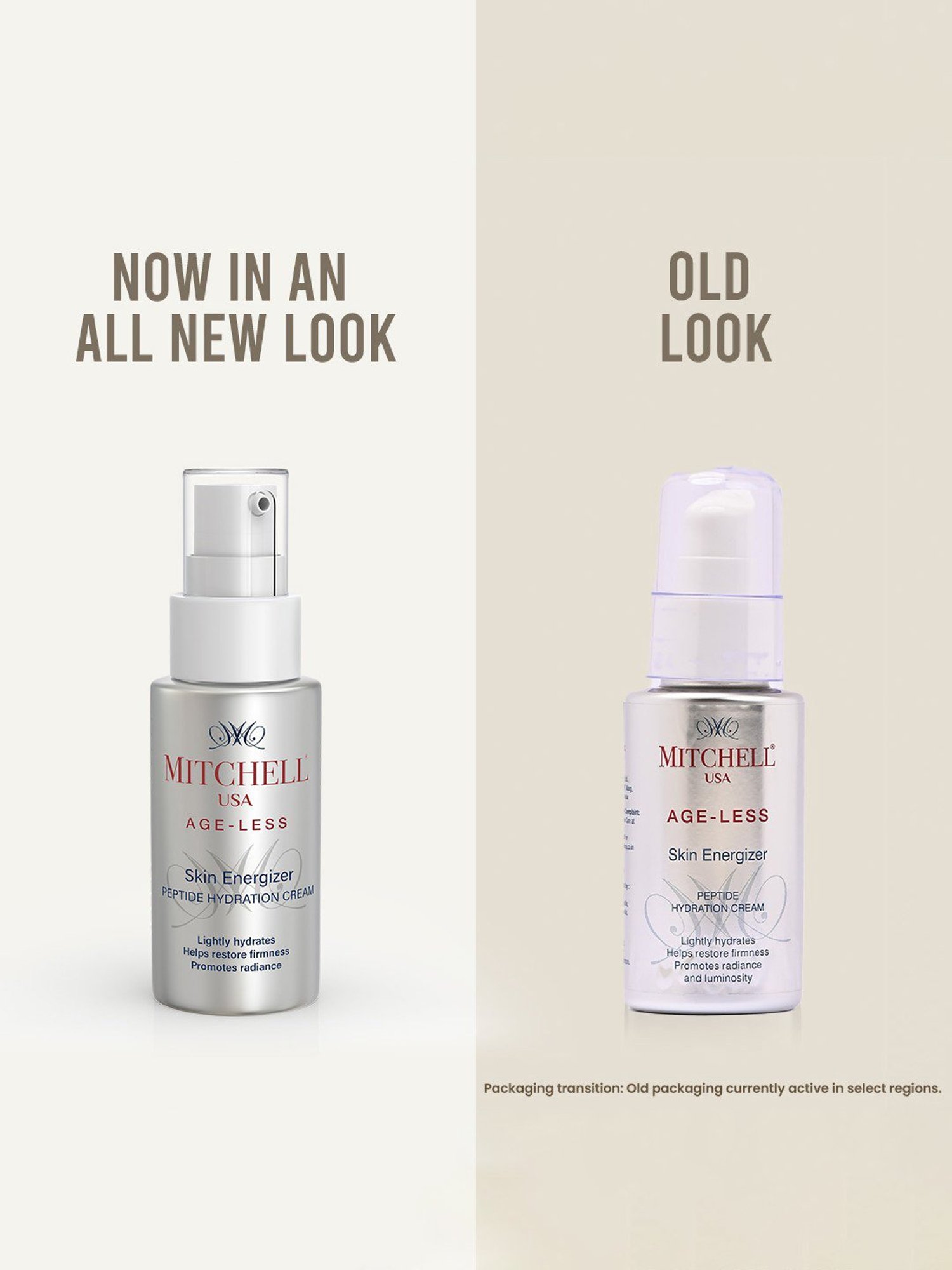 Mitchell USA Skin Energizer Peptide Moisturizer Cream - 30 ml