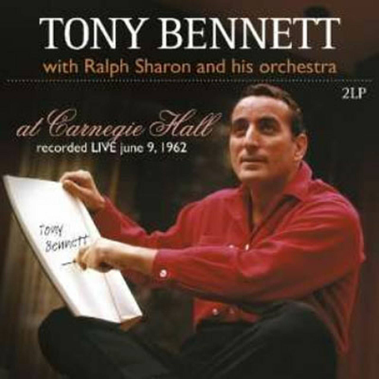 Tony Bennett with Ralph Sharon At Carnegie Hall Recorded Live June 9, 1962 DMM 180g Import 2LP (Vinyl)