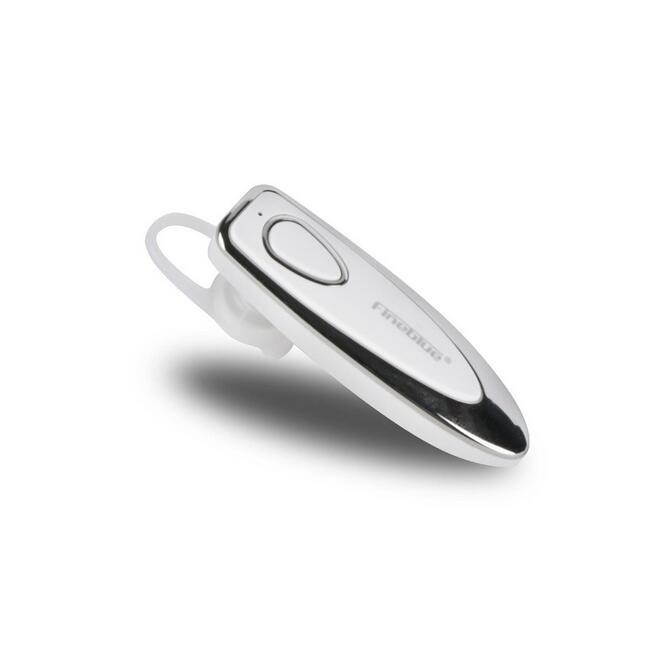 Fineblue HF-66 Mini headphones bluetooth wireless business earphone hands free with Mic Sport stereo earbuds for mobile phone (White)