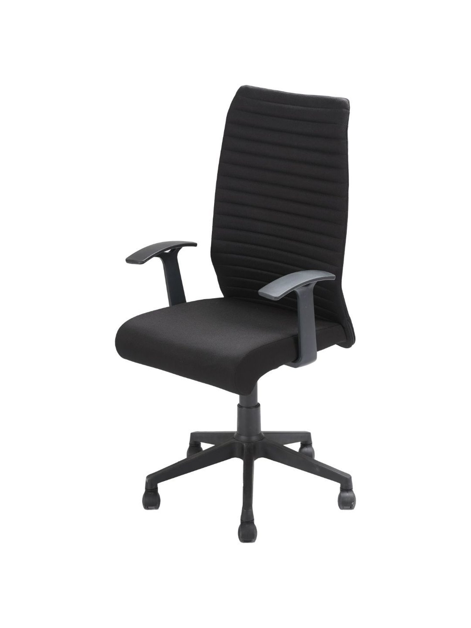 Nilkamal Thames Black PU Foam High Back Chair