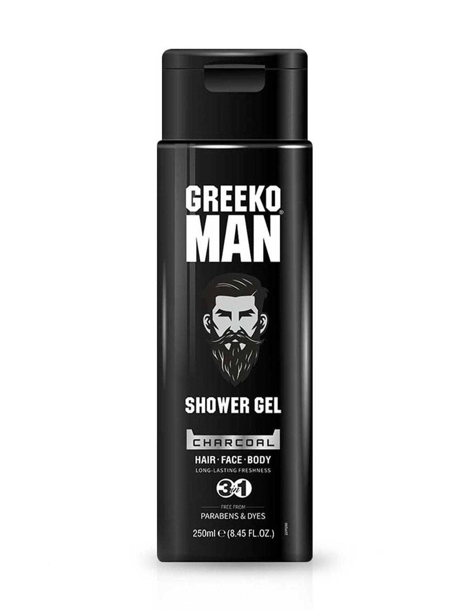 Greeko Man Shower Gel - Charcoal