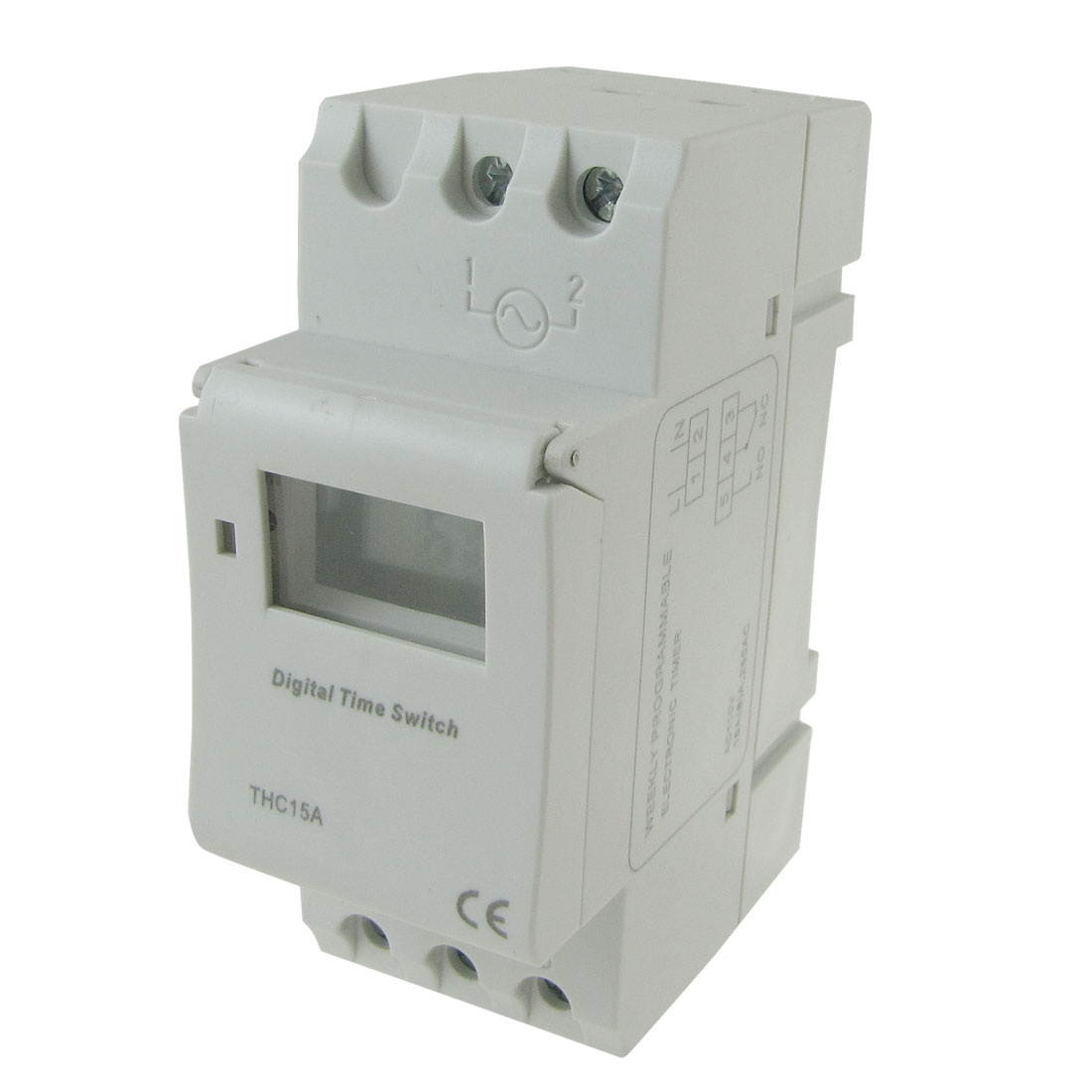 Din Rail Mount Digital Weekly Programmable Timer AC 110V Time Relay Switch