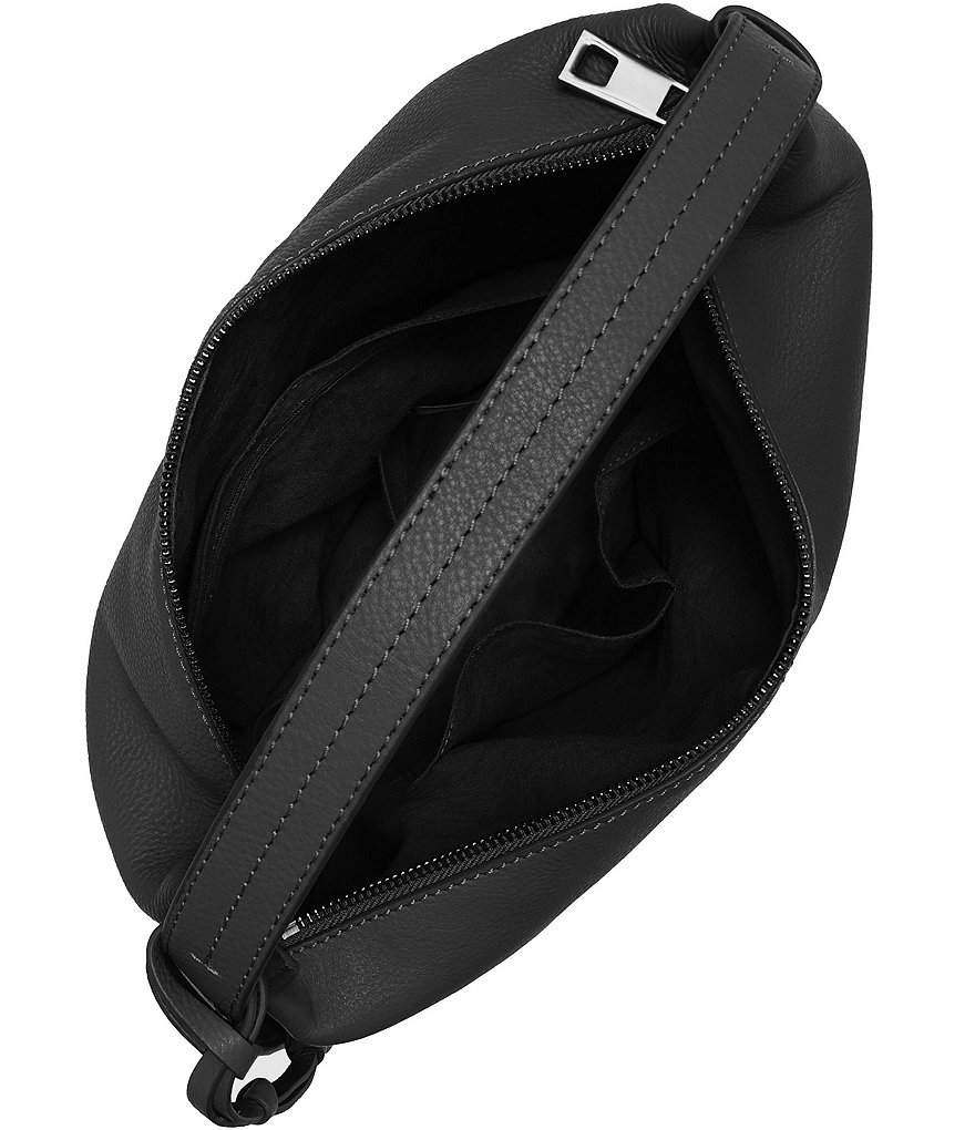 Calvin Klein Ivy Linen Python Hobo Bag