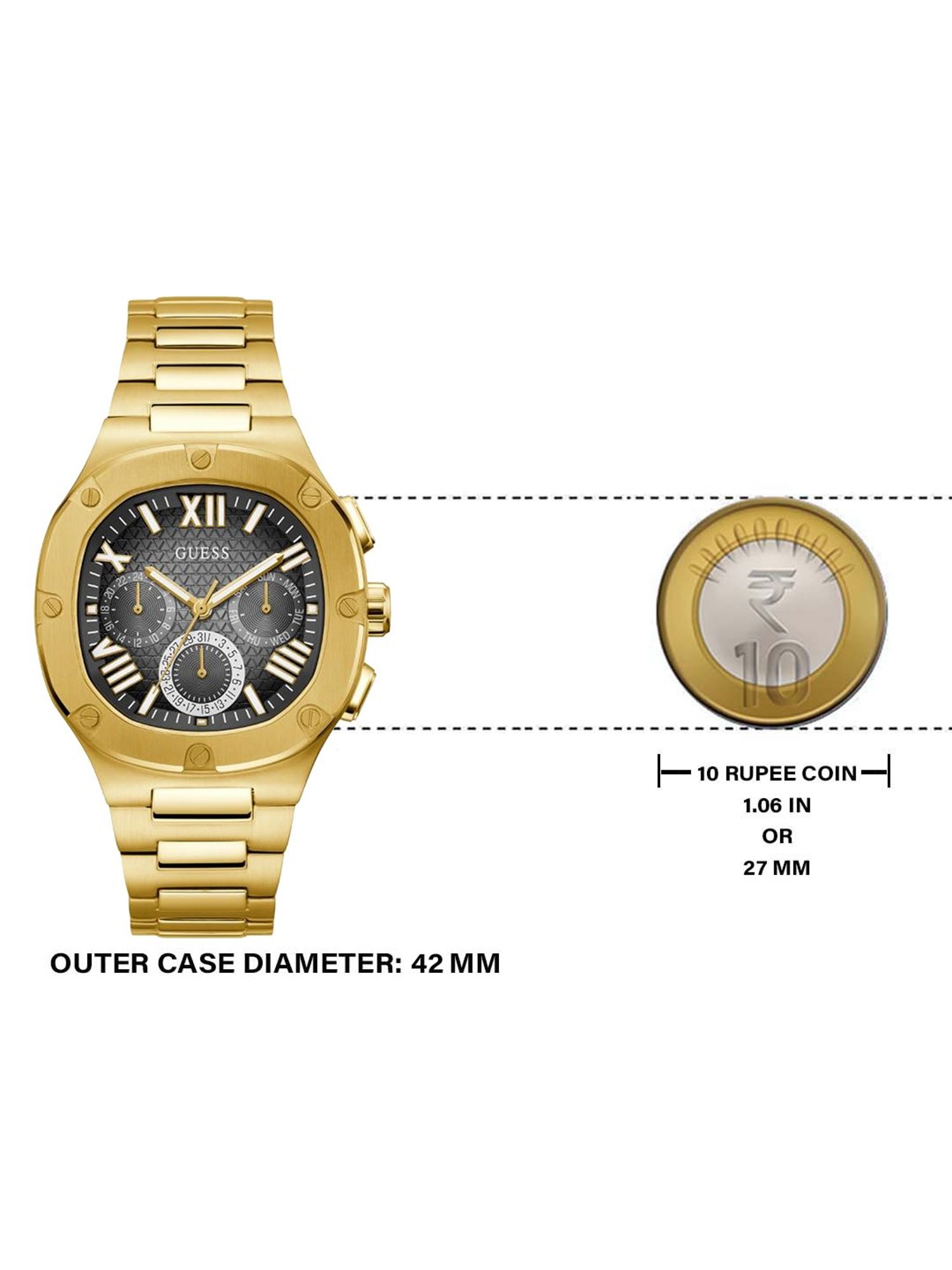 Guess GW0572G2 Headline Analog Watch for Men