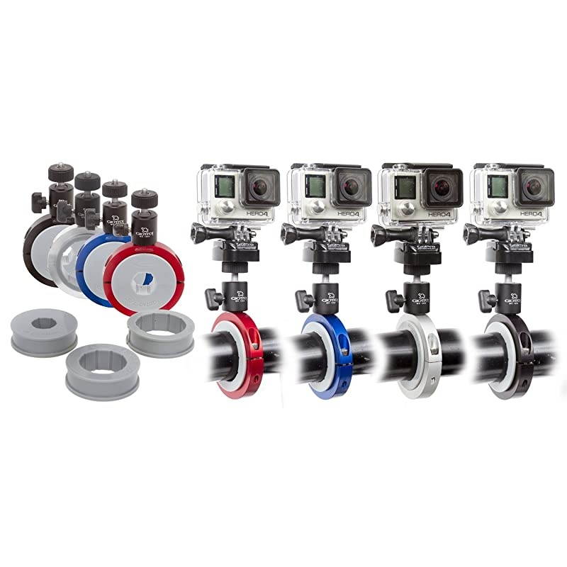 Universal Pro Mount Camera Mounting System Fits most Point of view POV Style Cameras Fits 2quot 1 34quot 1 12quot 78quot Tubing or roll cage bumper bar or tube KU71108KV Made in America