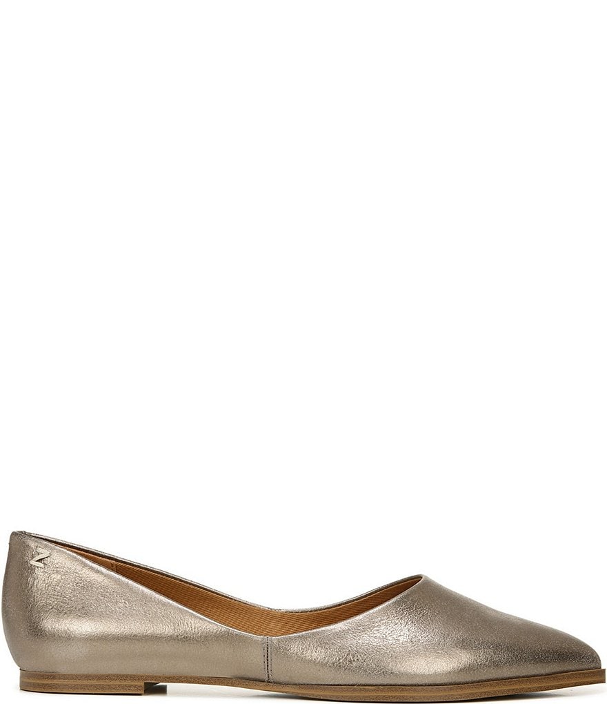 Trotters Harlow Lizard Patent Suede Leather Slip-Ons